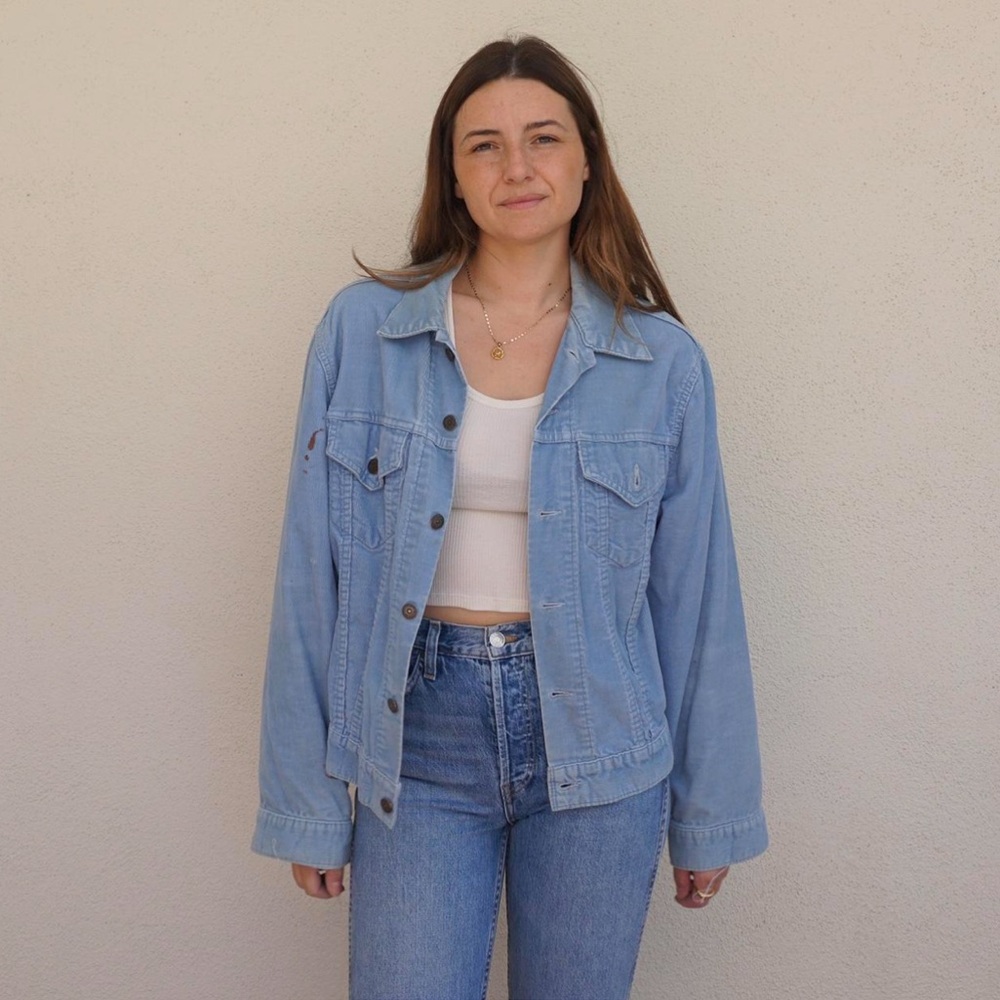 vintage levi’s corduroy trucker jacket